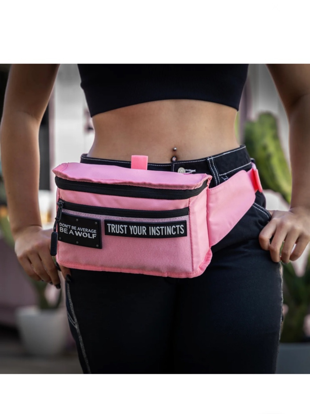 Wolfpak knockout pink fanny pack